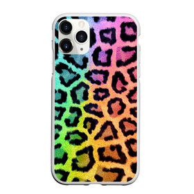 Чехол для iPhone 11 Pro Max матовый с принтом JAGUAR GRADIENT в Курске, Силикон |  | cat | jaguar | leopard | yaguar | дикая кошка | животные | кошка | леопард | пятна животного | текстура | шерсть | ягуар