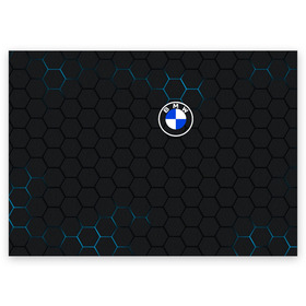Поздравительная открытка с принтом BMW в Курске, 100% бумага | плотность бумаги 280 г/м2, матовая, на обратной стороне линовка и место для марки
 | bmw | car | авто | бмв | машина