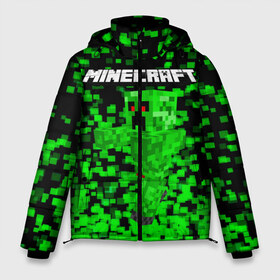 Мужская зимняя куртка 3D с принтом Minecraft в Курске, верх — 100% полиэстер; подкладка — 100% полиэстер; утеплитель — 100% полиэстер | длина ниже бедра, свободный силуэт Оверсайз. Есть воротник-стойка, отстегивающийся капюшон и ветрозащитная планка. 

Боковые карманы с листочкой на кнопках и внутренний карман на молнии. | Тематика изображения на принте: craft | game | mine | minecraft | minecraftmemories | pixel | twitter | игра | майнкрафт | маркус перссон | пиксель | ремесло | шахта