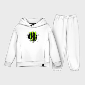 Детский костюм хлопок Oversize с принтом MONSTER ENERGY в Курске,  |  | black monster | bmx | claw | cybersport | energy | monster | monster energy | moto | motocross | race | sport | киберспорт | когти | монстер энерджи | монстр | мото | мотокросс | ралли | скейтбординг | спорт | т | энергия