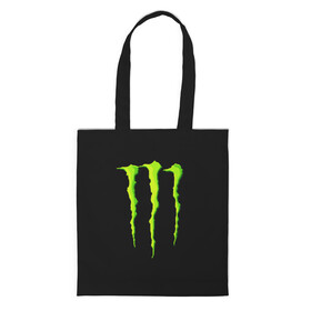 Шоппер 3D с принтом MONSTER ENERGY в Курске, 100% полиэстер | Плотность: 200 г/м2; Размер: 34×35 см; Высота лямок: 30 см | black monster | bmx | claw | cybersport | energy | monster | monster energy | moto | motocross | race | sport | киберспорт | когти | монстер энерджи | монстр | мото | мотокросс | ралли | скейтбординг | спорт | т | энергия