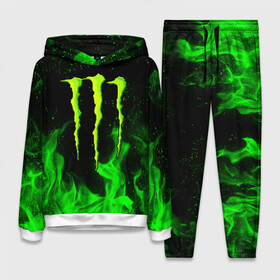 Женский костюм 3D (с толстовкой) с принтом MONSTER ENERGY в Курске,  |  | black monster | bmx | claw | cybersport | energy | monster | monster energy | moto | motocross | race | sport | киберспорт | когти | монстер энерджи | монстр | мото | мотокросс | ралли | скейтбординг | спорт | т | энергия