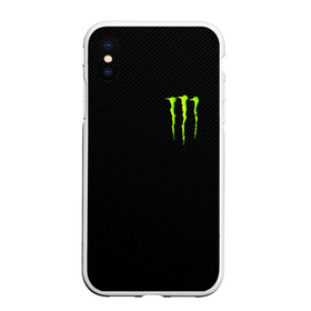 Чехол для iPhone XS Max матовый с принтом MONSTER ENERGY в Курске, Силикон | Область печати: задняя сторона чехла, без боковых панелей | black monster | bmx | claw | cybersport | energy | monster | monster energy | moto | motocross | race | sport | киберспорт | когти | монстер энерджи | монстр | мото | мотокросс | ралли | скейтбординг | спорт | т | энергия