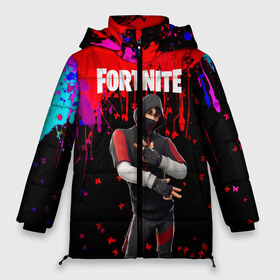 Женская зимняя куртка 3D с принтом FORTNITE IKONIK в Курске, верх — 100% полиэстер; подкладка — 100% полиэстер; утеплитель — 100% полиэстер | длина ниже бедра, силуэт Оверсайз. Есть воротник-стойка, отстегивающийся капюшон и ветрозащитная планка. 

Боковые карманы с листочкой на кнопках и внутренний карман на молнии | archetype | fortnite | fortnite 2 | fortnite x | ikonik | marshmello | raven | архетип | ворон | иконик | маршмелло | фортнайт | фортнайт 2 | фортнайт глава 2