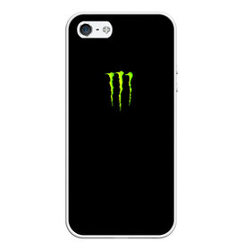 Чехол для iPhone 5/5S матовый с принтом MONSTER ENERGY в Курске, Силикон | Область печати: задняя сторона чехла, без боковых панелей | black monster | bmx | claw | cybersport | energy | monster | monster energy | moto | motocross | race | sport | киберспорт | когти | монстер энерджи | монстр | мото | мотокросс | ралли | скейтбординг | спорт | т | энергия