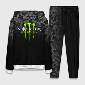 Женский костюм 3D (с толстовкой) с принтом MONSTER ENERGY в Курске,  |  | black monster | bmx | claw | cybersport | energy | monster | monster energy | moto | motocross | race | sport | киберспорт | когти | монстер энерджи | монстр | мото | мотокросс | ралли | скейтбординг | спорт | т | энергия