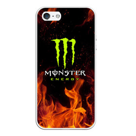 Чехол для iPhone 5/5S матовый с принтом MONSTER ENERGY в Курске, Силикон | Область печати: задняя сторона чехла, без боковых панелей | black monster | bmx | claw | cybersport | energy | monster | monster energy | moto | motocross | race | sport | киберспорт | когти | монстер энерджи | монстр | мото | мотокросс | ралли | скейтбординг | спорт | т | энергия