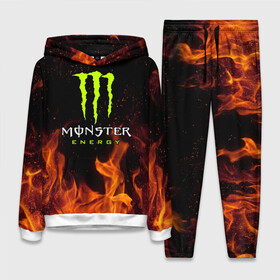 Женский костюм 3D (с толстовкой) с принтом MONSTER ENERGY в Курске,  |  | black monster | bmx | claw | cybersport | energy | monster | monster energy | moto | motocross | race | sport | киберспорт | когти | монстер энерджи | монстр | мото | мотокросс | ралли | скейтбординг | спорт | т | энергия