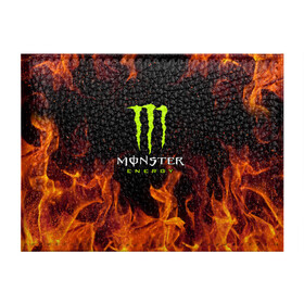 Обложка для студенческого билета с принтом MONSTER ENERGY  в Курске, натуральная кожа | Размер: 11*8 см; Печать на всей внешней стороне | black monster | bmx | claw | cybersport | energy | monster | monster energy | moto | motocross | race | sport | киберспорт | когти | монстер энерджи | монстр | мото | мотокросс | ралли | скейтбординг | спорт | т | энергия