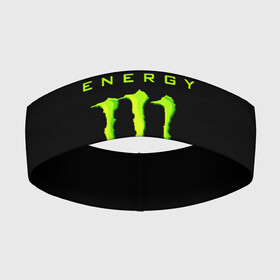 Повязка на голову 3D с принтом MONSTER ENERGY в Курске,  |  | black monster | bmx | claw | cybersport | energy | monster | monster energy | moto | motocross | race | sport | киберспорт | когти | монстер энерджи | монстр | мото | мотокросс | ралли | скейтбординг | спорт | т | энергия