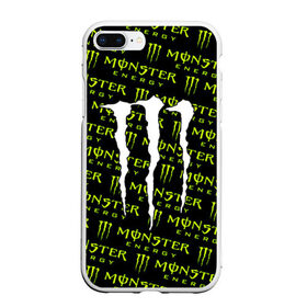 Чехол для iPhone 7Plus/8 Plus матовый с принтом MONSTER ENERGY в Курске, Силикон | Область печати: задняя сторона чехла, без боковых панелей | black monster | bmx | claw | cybersport | energy | monster | monster energy | moto | motocross | race | sport | киберспорт | когти | монстер энерджи | монстр | мото | мотокросс | ралли | скейтбординг | спорт | т | энергия