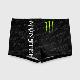 Детские купальные плавки 3D с принтом MONSTER ENERGY  в Курске, Полиэстер 85%, Спандекс 15% | Слитный крой, подклад по переду изделия, узкие бретели | black monster | bmx | claw | cybersport | energy | monster | monster energy | moto | motocross | race | sport | киберспорт | когти | монстер энерджи | монстр | мото | мотокросс | ралли | скейтбординг | спорт | т | энергия