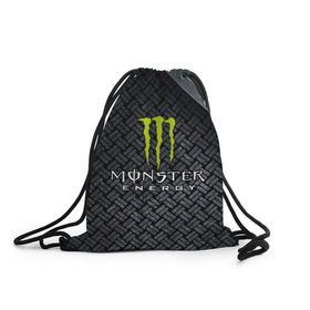 Рюкзак-мешок 3D с принтом MONSTER ENERGY (Z) в Курске, 100% полиэстер | плотность ткани — 200 г/м2, размер — 35 х 45 см; лямки — толстые шнурки, застежка на шнуровке, без карманов и подкладки | black monster | bmx | claw | cybersport | energy | monster | monster energy | moto | motocross | race | sport | киберспорт | когти | монстер энерджи | монстр | мото | мотокросс | ралли | скейтбординг | спорт | т | энергия