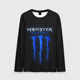 Мужской лонгслив 3D с принтом MONSTER ENERGY (Z) в Курске, 100% полиэстер | длинные рукава, круглый вырез горловины, полуприлегающий силуэт | black monster | bmx | claw | cybersport | energy | monster | monster energy | moto | motocross | race | sport | киберспорт | когти | монстер энерджи | монстр | мото | мотокросс | ралли | скейтбординг | спорт | т | энергия