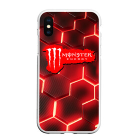 Чехол для iPhone XS Max матовый с принтом MONSTER ENERGY (Z) в Курске, Силикон | Область печати: задняя сторона чехла, без боковых панелей | black monster | bmx | claw | cybersport | energy | monster | monster energy | moto | motocross | race | sport | киберспорт | когти | монстер энерджи | монстр | мото | мотокросс | ралли | скейтбординг | спорт | т | энергия