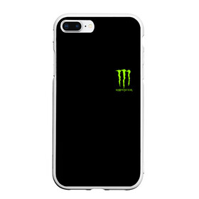 Чехол для iPhone 7Plus/8 Plus матовый с принтом MONSTER ENERGY (+спина) (Z) в Курске, Силикон | Область печати: задняя сторона чехла, без боковых панелей | Тематика изображения на принте: black monster | bmx | claw | cybersport | energy | monster | monster energy | moto | motocross | race | sport | киберспорт | когти | монстер энерджи | монстр | мото | мотокросс | ралли | скейтбординг | спорт | т | энергия