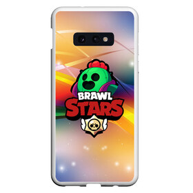 Чехол для Samsung S10E с принтом BRAWL STARSSPIKE в Курске, Силикон | Область печати: задняя сторона чехла, без боковых панелей | 8 | 8 bit | bibi | brawl stars | brock | bull | crow | dinomike | el primo | leon | mobile game | mr.p | nita | poko | ricochet | stars | tara | бравл старс | ворон | леон | мобильные игры