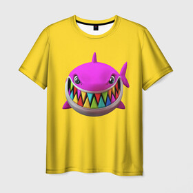 Мужская футболка 3D с принтом 6IX9INE (+ спина) в Курске, 100% полиэфир | прямой крой, круглый вырез горловины, длина до линии бедер | Тематика изображения на принте: 6 | 6ix9ine | 9 | america | gang | gangsta | gooba | keke | koko | music | rap | shark | tekashi | usa | акула | америка | музыка | реп | рэп | текаши