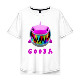 Мужская футболка хлопок Oversize с принтом 6IX9INE- GOOBA в Курске, 100% хлопок | свободный крой, круглый ворот, “спинка” длиннее передней части | 6ix9ine | 6ix9ine  gooba | gooba | акула | сикснайн | сиксти найн | сиксти найн репер | такаши | текаши | текаши сикснайн
