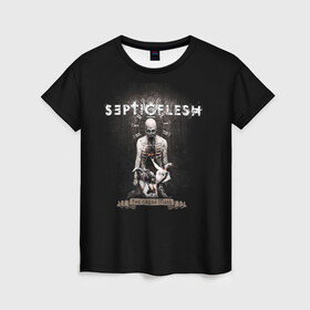Женская футболка 3D с принтом Septicflesh в Курске, 100% полиэфир ( синтетическое хлопкоподобное полотно) | прямой крой, круглый вырез горловины, длина до линии бедер | septicflesh | арт | дэт дум метал | дэт метал | музыка | рок | симфоник метал