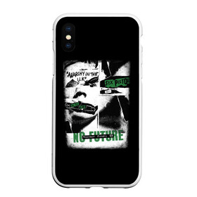 Чехол для iPhone XS Max матовый с принтом Sex Pistols в Курске, Силикон | Область печати: задняя сторона чехла, без боковых панелей | арт | музыка | панк рок | рок