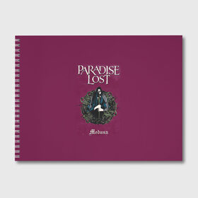 Альбом для рисования с принтом Paradise Lost в Курске, 100% бумага
 | матовая бумага, плотность 200 мг. | paradise lost | арт | готик метал | дум метал | музыка | рок