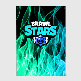 Постер с принтом BRAWL STARS в Курске, 100% бумага
 | бумага, плотность 150 мг. Матовая, но за счет высокого коэффициента гладкости имеет небольшой блеск и дает на свету блики, но в отличии от глянцевой бумаги не покрыта лаком | 8 bit | barley | brawl stars | brock | bull | colt | crow | dynamike | fire | frank | jessie | leon | nita | барли | бравл старс | брок | булл | ворон | джесси | динамайк | кольт | леон | огонь | фрэнк