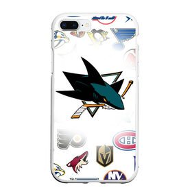 Чехол для iPhone 7Plus/8 Plus матовый с принтом San Jose Sharks (Z) в Курске, Силикон | Область печати: задняя сторона чехла, без боковых панелей | Тематика изображения на принте: anaheim ducks | arizona coyotes | boston bruins | buffalo sabres | calgary flames | canadiens de montreal | carolina hurricanes | chicago blackhawks | colorado avalanche | columbus blue jackets | dallas stars | detroit red wings | edmonton oil | hockey | 