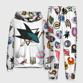 Мужской костюм 3D (с толстовкой) с принтом San Jose Sharks (Z) в Курске,  |  | anaheim ducks | arizona coyotes | boston bruins | buffalo sabres | calgary flames | canadiens de montreal | carolina hurricanes | chicago blackhawks | colorado avalanche | columbus blue jackets | dallas stars | detroit red wings | edmonton oil | hockey | 