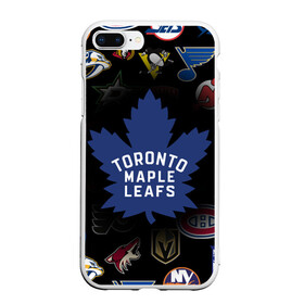 Чехол для iPhone 7Plus/8 Plus матовый с принтом Toronto Maple Leafs (Z) в Курске, Силикон | Область печати: задняя сторона чехла, без боковых панелей | anaheim ducks | arizona coyotes | boston bruins | buffalo sabres | calgary flames | canadiens de montreal | carolina hurricanes | chicago blackhawks | colorado avalanche | columbus blue jackets | dallas stars | detroit red wings | edmonton oil | hockey | 