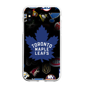 Чехол для iPhone XS Max матовый с принтом Toronto Maple Leafs (Z) в Курске, Силикон | Область печати: задняя сторона чехла, без боковых панелей | anaheim ducks | arizona coyotes | boston bruins | buffalo sabres | calgary flames | canadiens de montreal | carolina hurricanes | chicago blackhawks | colorado avalanche | columbus blue jackets | dallas stars | detroit red wings | edmonton oil | hockey | 