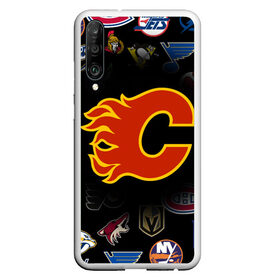 Чехол для Honor P30 с принтом Calgary Flames (Z) в Курске, Силикон | Область печати: задняя сторона чехла, без боковых панелей | Тематика изображения на принте: anaheim ducks | arizona coyotes | boston bruins | buffalo sabres | calgary flames | canadiens de montreal | carolina hurricanes | chicago blackhawks | colorado avalanche | columbus blue jackets | dallas stars | detroit red wings | edmonton oil | hockey | 