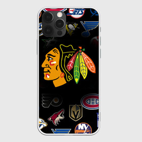 Чехол для iPhone 12 Pro с принтом Chicago Blackhawks (Z) в Курске, силикон | область печати: задняя сторона чехла, без боковых панелей | anaheim ducks | arizona coyotes | boston bruins | buffalo sabres | calgary flames | canadiens de montreal | carolina hurricanes | chicago blackhawks | colorado avalanche | columbus blue jackets | dallas stars | detroit red wings | edmonton oil | hockey | 