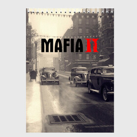 Скетчбук с принтом Mafia IIDefinitive Edition(Z) в Курске, 100% бумага
 | 48 листов, плотность листов — 100 г/м2, плотность картонной обложки — 250 г/м2. Листы скреплены сверху удобной пружинной спиралью | Тематика изображения на принте: definitive edition | mafia | mafia ii | вито скалетта | генри томасино | джо барбаро | игра | лео галанте | мафия | мафия 2 | томас анджело | франческа | фрэнк винчи | шутер | эдди скарпа