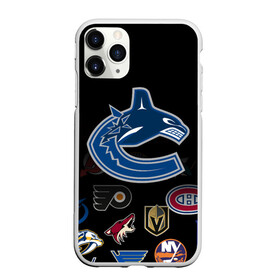 Чехол для iPhone 11 Pro матовый с принтом NHL Vancouver Canucks (Z) в Курске, Силикон |  | anaheim ducks | arizona coyotes | boston bruins | buffalo sabres | canadiens de montreal | carolina hurricanes | chicago blackhawks | colorado | hockey | nhl | vancouver canucks | нхл | паттерн | спорт | хоккей