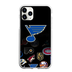 Чехол для iPhone 11 Pro матовый с принтом NHL St Louis Blues (Z) в Курске, Силикон |  | anaheim ducks | arizona coyotes | boston bruins | buffalo sabres | canadiens de montreal | carolina hurricanes | chicago blackhawks | colorado | hockey | nhl | st. louis blues | нхл | паттерн | спорт | хоккей