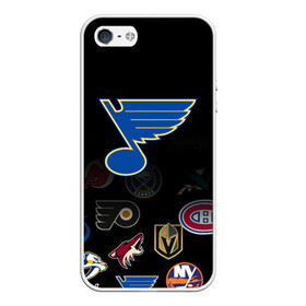 Чехол для iPhone 5/5S матовый с принтом NHL St Louis Blues (Z) в Курске, Силикон | Область печати: задняя сторона чехла, без боковых панелей | anaheim ducks | arizona coyotes | boston bruins | buffalo sabres | canadiens de montreal | carolina hurricanes | chicago blackhawks | colorado | hockey | nhl | st. louis blues | нхл | паттерн | спорт | хоккей