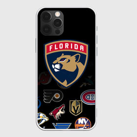 Чехол для iPhone 12 Pro Max с принтом NHL Florida Panthers (Z) в Курске, Силикон |  | Тематика изображения на принте: anaheim ducks | arizona coyotes | boston bruins | buffalo sabres | calgary flames | canadiens de montreal | chicago blackhawks | colorado | florida panthers | hockey | nhl | нхл | паттерн | спорт | хоккей