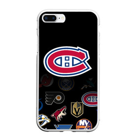 Чехол для iPhone 7Plus/8 Plus матовый с принтом NHL Canadiens de Montr?al (Z) в Курске, Силикон | Область печати: задняя сторона чехла, без боковых панелей | anaheim ducks | arizona coyotes | boston bruins | buffalo sabres | calgary flames | canadiens de montreal | carolina hurricanes | chicago blackhawks | colorado | hockey | nhl | нхл | паттерн | спорт | хоккей