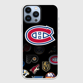 Чехол для iPhone 13 Pro Max с принтом NHL Canadiens de Montral (Z) в Курске,  |  | anaheim ducks | arizona coyotes | boston bruins | buffalo sabres | calgary flames | canadiens de montreal | carolina hurricanes | chicago blackhawks | colorado | hockey | nhl | нхл | паттерн | спорт | хоккей