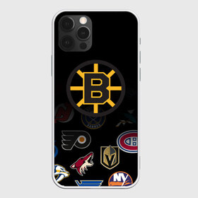 Чехол для iPhone 12 Pro Max с принтом NHL Boston Bruins (Z) в Курске, Силикон |  | anaheim ducks | arizona coyotes | boston bruins | buffalo sabres | calgary flames | canadiens de montreal | carolina hurricanes | chicago blackhawks | colorado | hockey | nhl | нхл | паттерн | спорт | хоккей