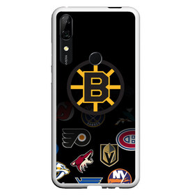 Чехол для Honor P Smart Z с принтом NHL Boston Bruins (Z) в Курске, Силикон | Область печати: задняя сторона чехла, без боковых панелей | anaheim ducks | arizona coyotes | boston bruins | buffalo sabres | calgary flames | canadiens de montreal | carolina hurricanes | chicago blackhawks | colorado | hockey | nhl | нхл | паттерн | спорт | хоккей