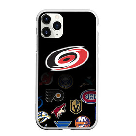 Чехол для iPhone 11 Pro Max матовый с принтом NHL Carolina Hurricanes (Z) в Курске, Силикон |  | anaheim ducks | arizona coyotes | boston bruins | buffalo sabres | calgary flames | canadiens de montreal | carolina hurricanes | chicago blackhawks | colorado | hockey | nhl | нхл | паттерн | спорт | хоккей