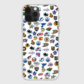 Чехол для iPhone 12 Pro Max с принтом NHL PATTERN (Z) в Курске, Силикон |  | Тематика изображения на принте: anaheim ducks | arizona coyotes | boston bruins | buffalo sabres | calgary flames | canadiens de montreal | carolina hurricanes | chicago blackhawks | colorado | hockey | nhl | нхл | паттерн | спорт | хоккей