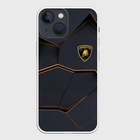 Чехол для iPhone 13 mini с принтом LAMBORGHINI. в Курске,  |  | abstract | auto | brand | car | geometry | lamborghini | sport | texture | абстракция | авто | автомобильные | бренд | геометрия | классика | ламба | ламборджини | машины | модные | спорт | стиль | текстура