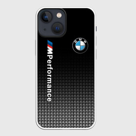 Чехол для iPhone 13 mini с принтом BMW M PERFORMANCE в Курске,  |  | bmw | bmw motorsport | bmw performance | carbon | m | m power | motorsport | performance | sport | бмв | карбон | моторспорт | спорт