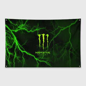 Флаг-баннер с принтом MONSTER ENERGY в Курске, 100% полиэстер | размер 67 х 109 см, плотность ткани — 95 г/м2; по краям флага есть четыре люверса для крепления | amg | auto | bmw | honda | jdm | mercedes | nissan | porsche | racing | sport | subar | toyota | автомобил | автомобильные | киа | лексус | марка | машины | митсубиси | ниссан | порше | спорт | субару | тесла | тойота | хонда