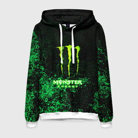 Мужская толстовка 3D с принтом MONSTER ENERGY в Курске, 100% полиэстер | двухслойный капюшон со шнурком для регулировки, мягкие манжеты на рукавах и по низу толстовки, спереди карман-кенгуру с мягким внутренним слоем. | amg | auto | bmw | honda | jdm | mercedes | nissan | porsche | racing | sport | subar | toyota | автомобил | автомобильные | киа | лексус | марка | машины | митсубиси | ниссан | порше | спорт | субару | тесла | тойота | хонда