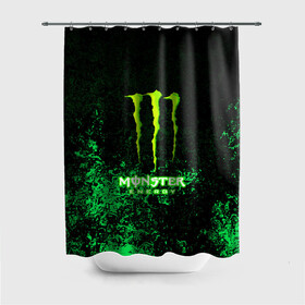 Штора 3D для ванной с принтом MONSTER ENERGY в Курске, 100% полиэстер | плотность материала — 100 г/м2. Стандартный размер — 146 см х 180 см. По верхнему краю — пластиковые люверсы для креплений. В комплекте 10 пластиковых колец | amg | auto | bmw | honda | jdm | mercedes | nissan | porsche | racing | sport | subar | toyota | автомобил | автомобильные | киа | лексус | марка | машины | митсубиси | ниссан | порше | спорт | субару | тесла | тойота | хонда