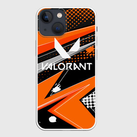 Чехол для iPhone 13 mini с принтом Valorant в Курске,  |  | brimstone | coba | csgo | cypher | jett | phoenix | riot games | sage | valorant | viper | валарант | валорант | кс